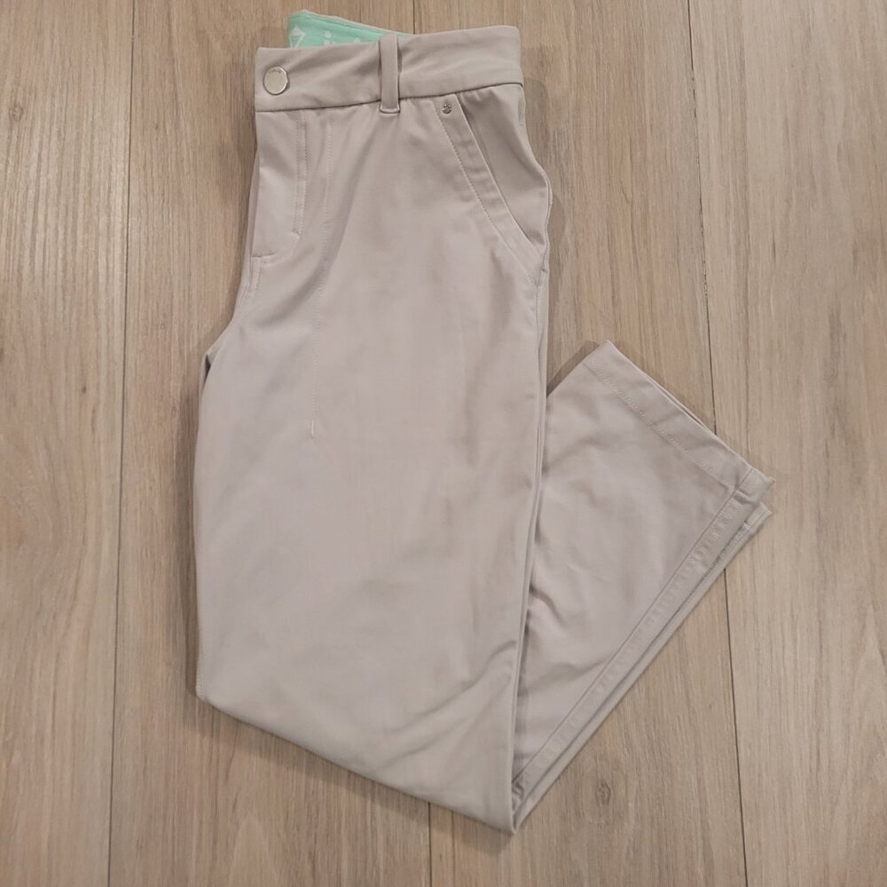 IVIVVA | Lululemon Match Driver Khaki Golf Pant | Girls Sz. 12